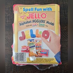 Vintage Jello Alphabet JIGGLERS Molds